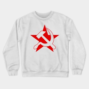 Hammer and Sickle and Soviet Star Crewneck Sweatshirt